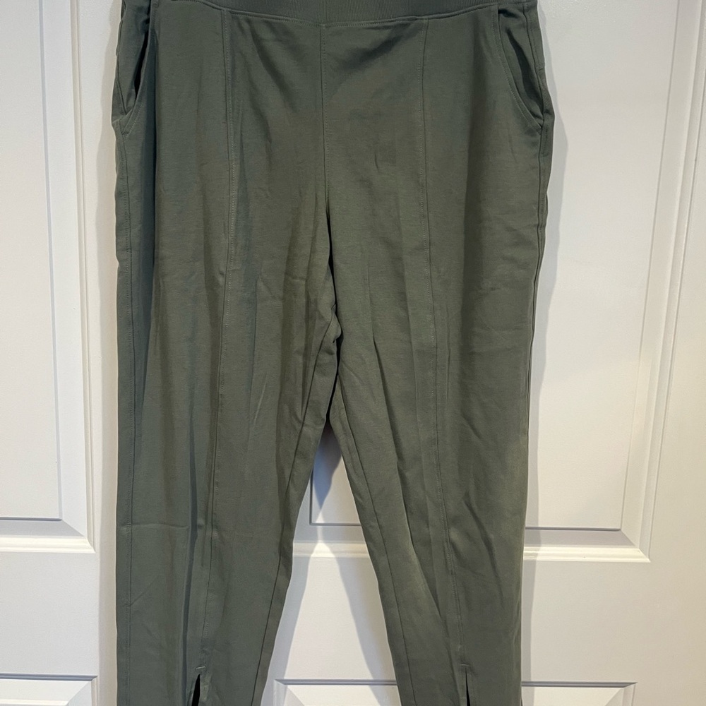 Pact Sage Green Women's XL Airplane Pants